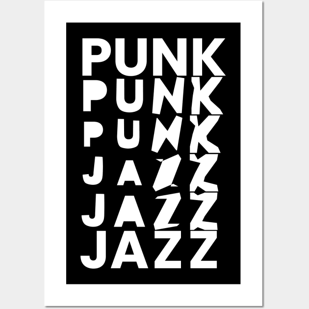 punk jazz Wall Art by lkn